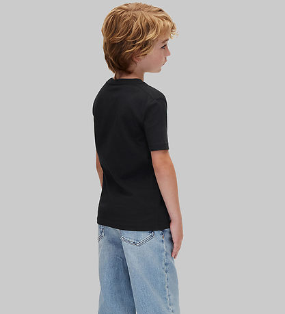 Calvin Klein T-shirt - Monologo - pvh BlackBlack