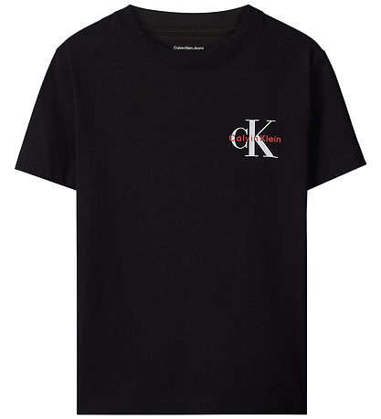 Calvin Klein T-shirt - Monologo - pvh BlackBlack