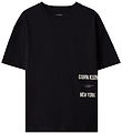 Calvin Klein T-shirt - Interest Placement - Pvh BlackBlack