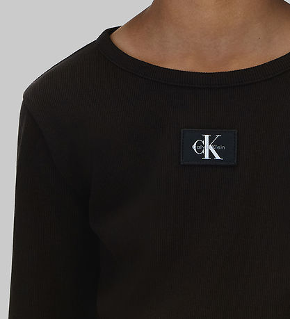 Calvin Klein Kjole - MonoLogo - pvh BlackBlack