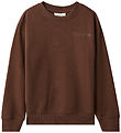Calvin Klein Sweatshirt - Back Print - Rocky RoadBROWN