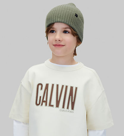 Calvin Klein Hue - Rib - Oil GreenGreen