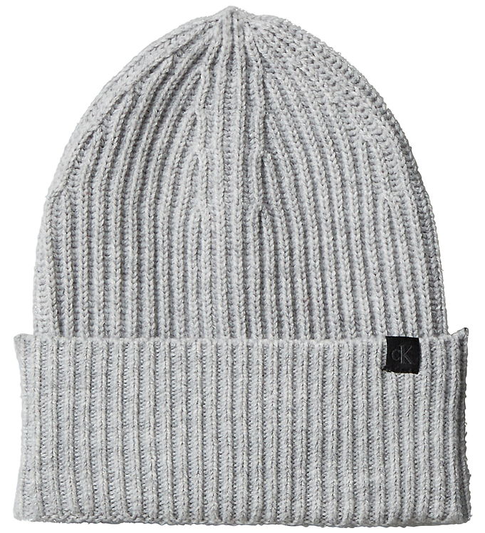 Calvin Klein Hue - Strik - Rib - Snow Heather