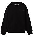Calvin Klein Sweatshirt - Back Print - Pvh BlackBlack