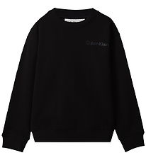 Calvin Klein Sweatshirt - Back Print - Pvh BlackBlack
