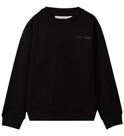 Calvin Klein Sweatshirt - Back Print - Pvh BlackBlack