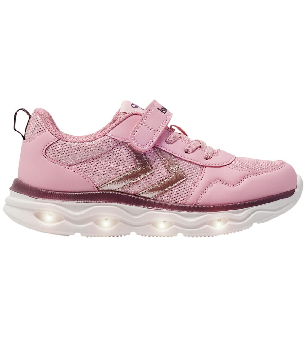 Hummel Schuhe m. Licht - Oberlicht - Pink Nektar - Hummel - 29 - Blinkschuhe