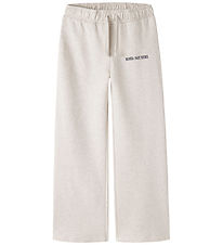 Name It Sweatpants - Wide - NkfLioca - Peyote Melange