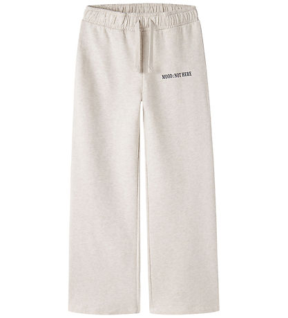 Name It Sweatpants - Wide - NkfLioca - Peyote Melange