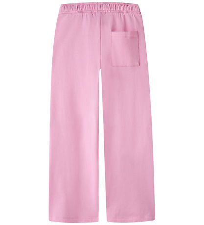 Name It Sweatpants - Wide - NkfLioca - Begonia Pink