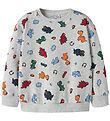 Name It Sweatshirt - NmmLeon - Light Grey Melange