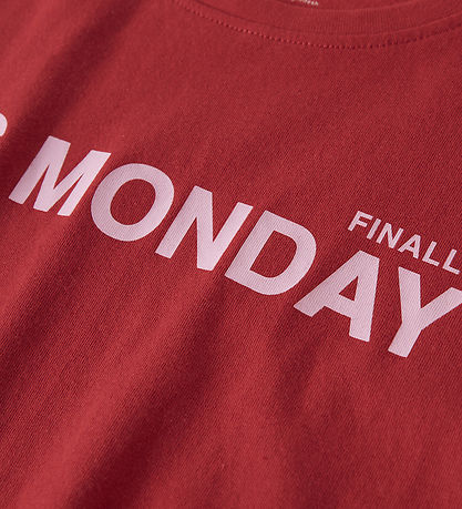 Name It T-shirt - NkfLatun - Urban Red