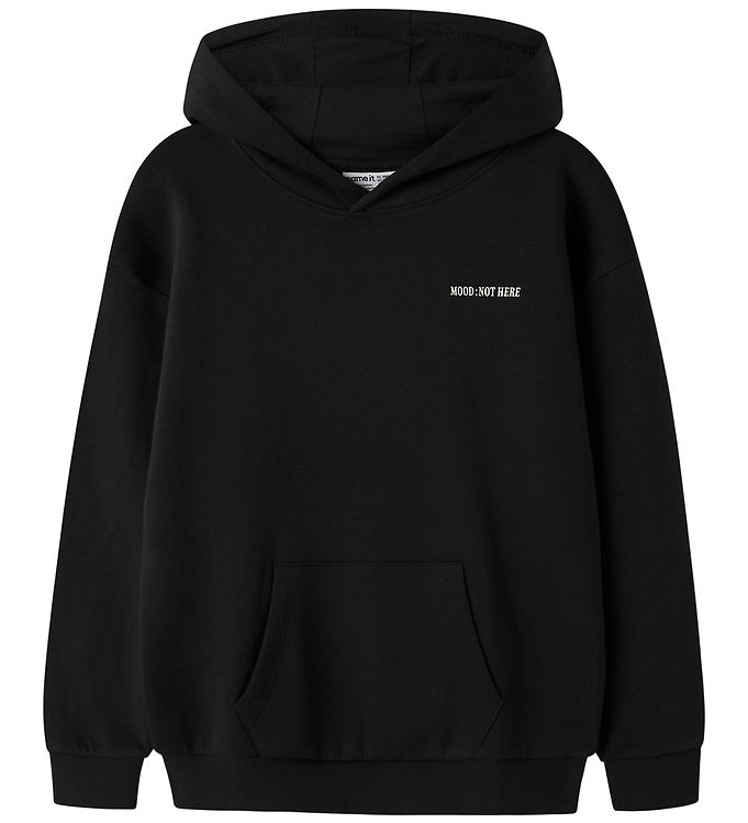 Name It Hættetrøje - NkmLeland - Black