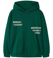 Name It Hættetrøje - NkmLeland - Evergreen