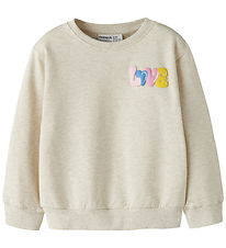Name It Sweatshirt - NmfLuka - Peyote Melange