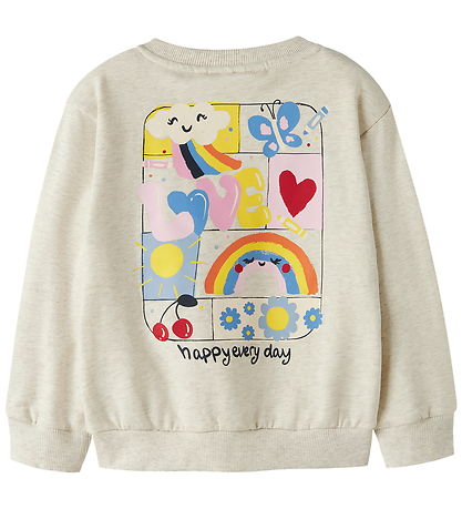 Name It Sweatshirt - NmfLuka - Peyote Melange