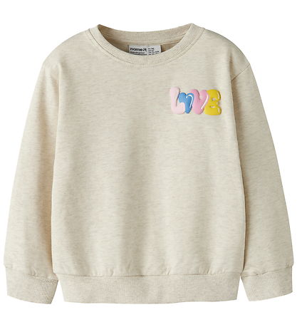 Name It Sweatshirt - NmfLuka - Peyote Melange