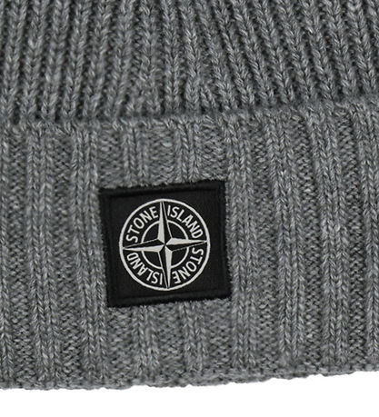 Stone Island Hue - Strik - Melange Dark Grey