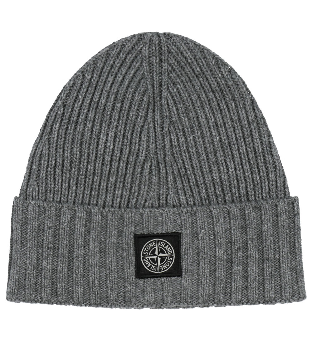 Stone Island Bonnet - Tricot - Mlange Dark Grey - Stone Island - 56 cm - Bonnet 106 €