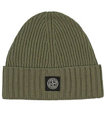Stone Island Beanie - Knitted - Sage