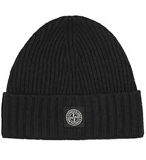 Stone Island Beanie - Knitted - Black