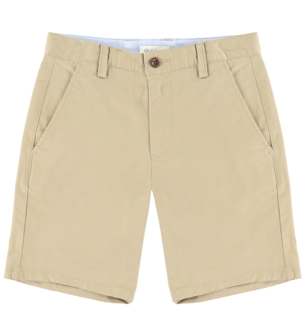 GANT Shorts - Chino - Dark Khaki - GANT - 12-13 ans 152-158 - Shorts 67$