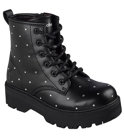 Skechers Støvler - Gravlen HI - Jewel Strut - Black