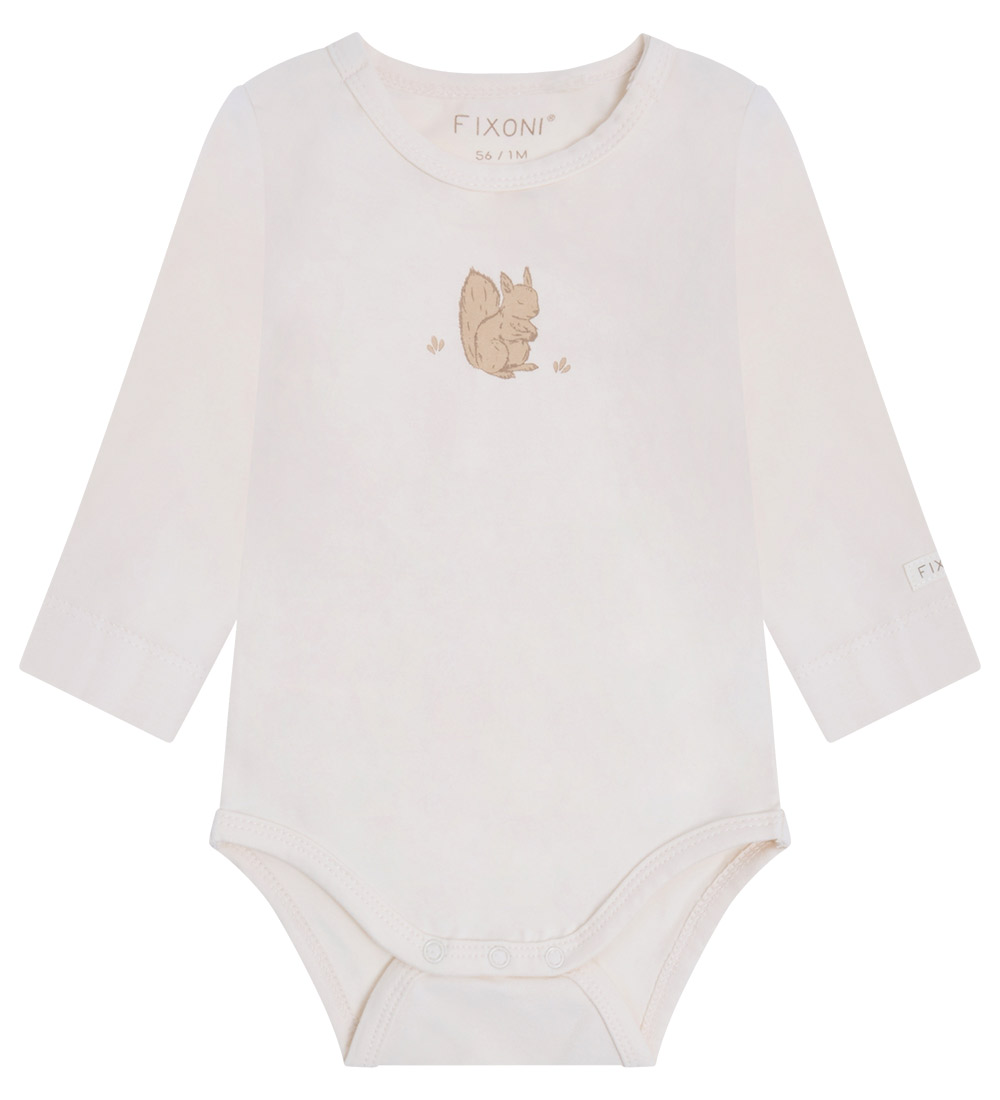 Fixoni Body l/ä - Humus m. Eichhörnchen - Fixoni - 62 - Body L/Ä