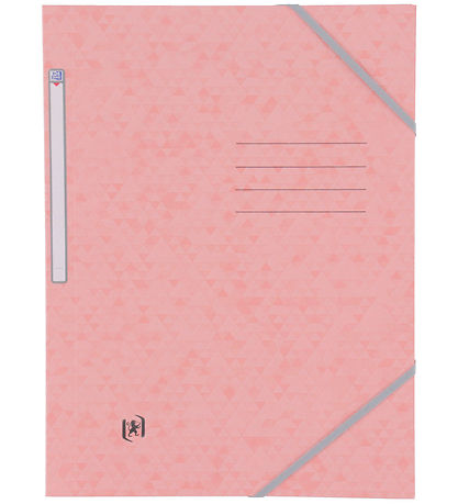 Oxford Samlemappe - A4 - Pastel Pink