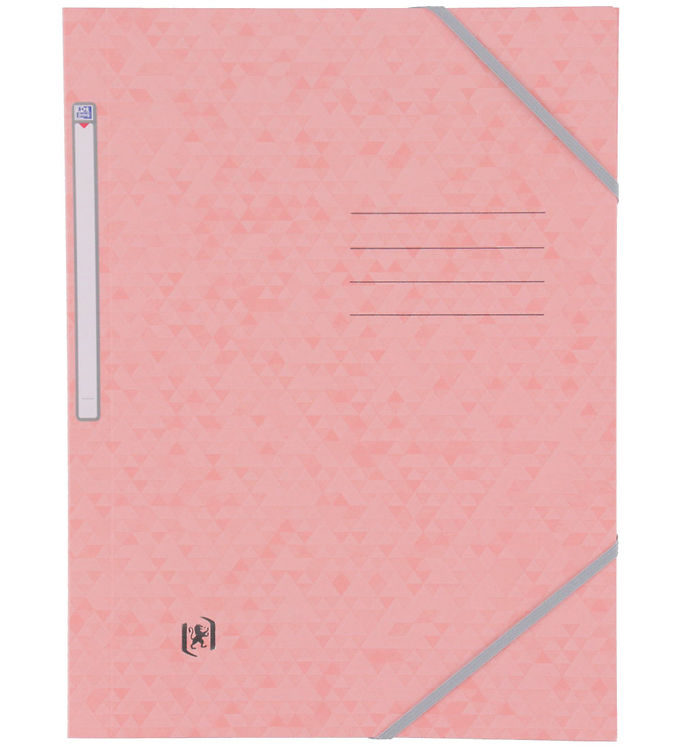 Oxford Samlemappe - A4 - Pastel Pink