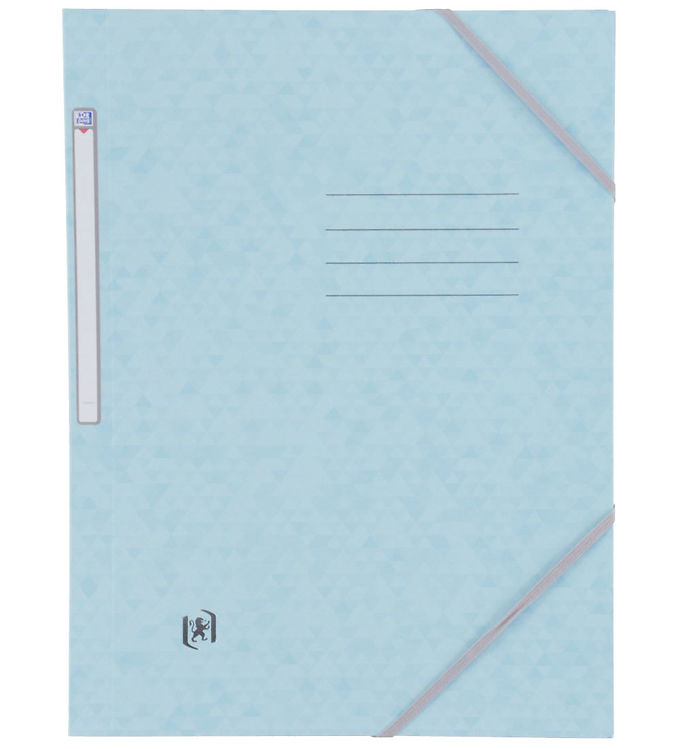 Oxford Samlemappe - A4 - Pastel Blue