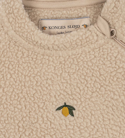 Konges Sløjd Fleecedragt - Teddy - Safa - Oxford Tan