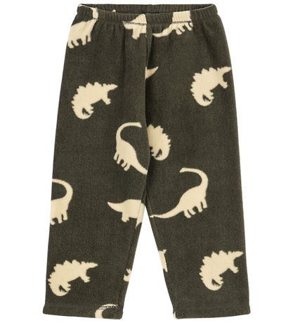 Konges Sløjd Fleecebukser - Dino Silhouette