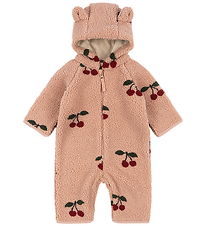 Konges Sløjd Fleecedragt - Teddy - Jody - Ma Grande Cerise Blush