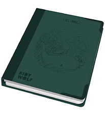 Kidywolf Tegnetablet m. 30 Tegninger - Meli-Melo - Blue