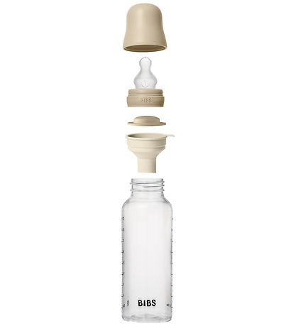 BIBS Sutteflaske - 270 ml - Silikone/PP - Vanilla Glow
