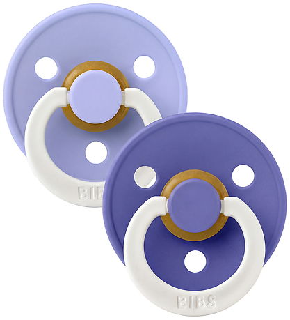 BIBS Colour Natsutter - Str. 1 -Rund - 2-pak - Hush/Grape
