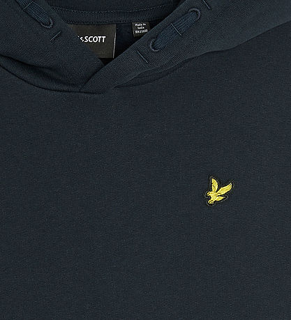 Lyle & Scott Hættetrøje - Brush Back - Dark Navy