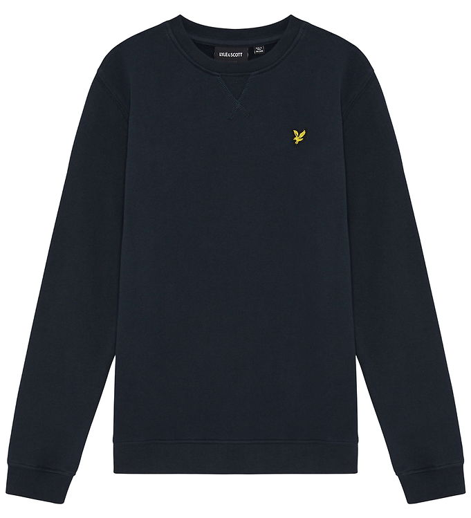 Lyle & Scott Sweatshirt - Crew Neck - Dark Marinblå