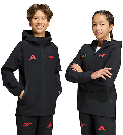 adidas Performance Træningsjakke - AFC TT FZ WB Y - Sort