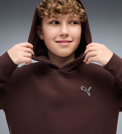 Puma Hættetrøje - ESS Elevated - Chocolate Fondue