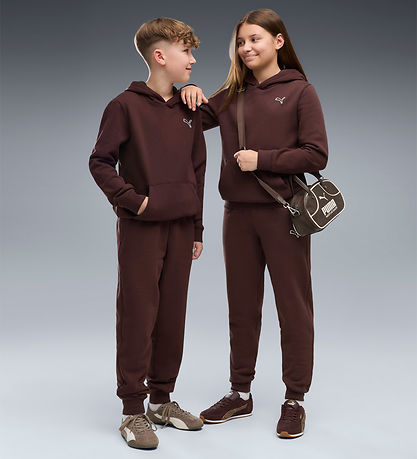 Puma Hættetrøje - ESS Elevated - Chocolate Fondue