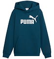 Puma Hættetrøje - ESS No. 1 Logo - Midnight Petrol