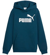 Puma Hættetrøje - ESS No. 1 Logo - Midnight Petrol
