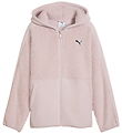 Puma Fleecejakke - ESS Elevated - Misty Pink