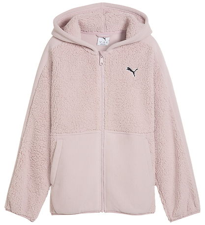 Puma Fleecejakke - ESS Elevated - Misty Pink