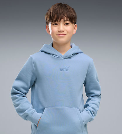 Puma Hættetrøje - ESS Small No. 1 Logo - Zen Blue