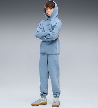 Puma Hættetrøje - ESS Small No. 1 Logo - Zen Blue