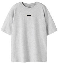 Name It T-shirt - NkmLando - Light Grey Melange