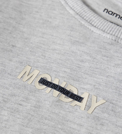 Name It T-shirt - NkmLando - Light Grey Melange